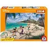 Image de Puzzle - - DISNEY, Mickey & Minnie in Florida - 200 pieces - Des 7 ans
