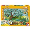 Image de Puzzle - - Animaux dans le jardin - 60 pieces - Des 5 ans