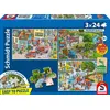 Image de Puzzle  3x24 Pieces  Pompiers
