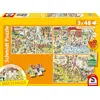 Image de Puzzle 3x48 Pieces Plaisir Au Zoo
