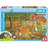 Image de Puzzle 200 Pieces Pique-nique Des Animaux