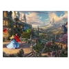 Image de Puzzle 1000 pièces : Thomas Kinkade : La Belle au bois dormant, danse dans la lumière enchantée, Dis Schmidt
