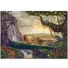 Image de Puzzle 6000 pièces Disney : Thomas Kinkade : Le Roi Lion, Retour au rocher de la fierté