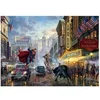 Image de Puzzle 1000 pièces - Thomas Kinkade : Batman, Superman and Wonder Woman - The Trinity
