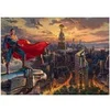 Image de Puzzle 1000 pièces - Thomas Kinkade : Superman, protecteur de Metropolis