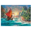 Image de Puzzle 1000 pièces : Thomas Kinkade : Vaiana, Disney
