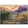 Image de Puzzle 1000 pièces : Disney : Blanche Neige et la Reine, Thomas Kinkade