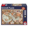 Image de Puzzle Mappemonde antique, 3000 pcs