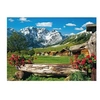 Image de Puzzle Paysage de montagne idyllique, 1000 pcs