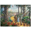 Image de Puzzle 1000 pièces - Thomas Kinkade : Le Magicien d'Oz : Suivez la route des Briques Jaunes