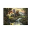 Image de Puzzle - Thomas Kinkade : Cabane dans la montagne, 1000 pièces
