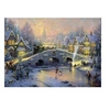 Image de Puzzle 1000 Pièces : Thomas Kinkade : Village en hiver, Schmidt Spiele