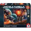 Image de Puzzle 1000 Pieces - Cosmos Multicolore : Voyage Dans L'espace