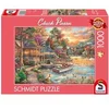 Image de Puzzle 1000 pieces - - Chuck Pinson - Paysage en Or du Soir - Multicolore - Pour Adultes