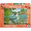 Image de Puzzle 1000 Pieces - Labrador Sable A La Peche