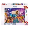 Image de Puzzle - - Camping romantique au Far West - 1000 pieces - Des 12 ans