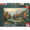Image de Puzzle 1000 Pieces Soiree D'automne Au Bord Du Lac