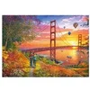 Image de Puzzle 2000 pièces : Promenade vers le pont du Golden Gate