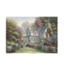 Image de Puzzle 500 pièces - Thomas Kinkade : Victoria Garden II, boîte en métal