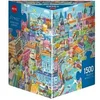 Image de Puzzle 1500 pièces Triangular Good Old Europe
