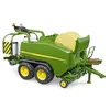 Image de bruder 02032 - Combinaison presse-enrubanneuse pour balles rondes John Deere C441R - 1:16 Ferme, agriculture, tracteur, remorque, moissonneuse, presse-enrubanneuse, accessoires moissonneuse-batteuse en occasion ou reconditionné
