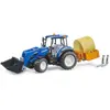 Image de Tracteur New Holland T5.120 Avec Chargeur Avant Caisse Et Fourches