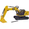 Image de Jeux de voiture Pelleteuse Bruder Cat Chenilles Jaune 19x11x37 cm A2102402