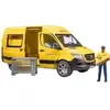 Image de Jeux de voiture - Sprinter DHL avec chauffeur Bruder MB Jaune TU 026714