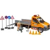 Image de Jeux de voiture - Sprinter Municipal avec chauffeur Bruder MB Orange TU 026776