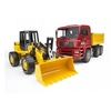 Image de - Camion benne MAN TGA avec chargeur articule FR 130
