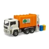 Image de Miniature Camion à ordures Man Tga avec 2 Poubelles Multicolore