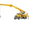 Image de Jeux de voiture - Mack Granite camion grue Bruder Liebherr Jaune TU 028183