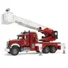 Image de - 2821 - Camion Pompier MACK Granit avec Echelle et Pompe a Eau - Echelle 1:16 - 63 cm