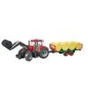 Image de tracteur Case IH Optum 300CVX avec remorque