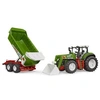 Image de Roadmax tracteur avec chargeur avant et remorque basculante