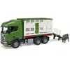 Image de Jeux de voiture - Scania Super 560R transport de bétail Bruder Vert TU 035488