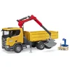 Image de Camion De Chantier Scania Super 560r Avec Grue Et 2 Palettes Pour Enfant