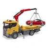Image de Remorqueuse Scania Super 560R avec module son et lumière et véhicule Roadster