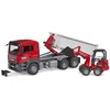 Image de Camion Porte Container Man Tgs Avec Chargeur Schaffer Pour Enfant