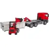 Image de Jeux de voiture - TGS avec conteneur Roll-Off + Schäffer Bruder Rouge TU 037673