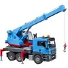 Image de Jeux de voiture - TGS camion grue Bruder Bleu TU 037710
