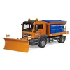 Image de bruder 03785 - MAN TGS de service hivernal avec lame de déneigement | Véhicule avec système d'épandage et vis sans fin fonctionnels, chasse-neige, épandeur, jouet à partir de 4 ans, 1:16 en occasion ou reconditionné