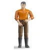 Image de Personnage Homme Brun Avec Pantalon Marron Ech:1/16