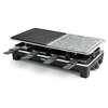 Image de rcs 1350 raclette grill en acier inoxydable noir