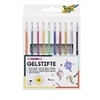 Image de Stylo gel GLITTER, couleurs assorties, étui de 10