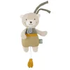 Image de Fehn Mini boîte à Musique Ours - Doudou & Aide au sommeil en coton issu de l'agriculture biologique - mélodie Berceuse de Schubert - pour bébés et jeunes enfants à partir de 0+ mois en occasion ou reconditionné