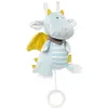 Image de Fehn boîte à musique dragon 17 cm bleu