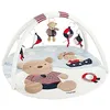 Image de Fehn Couverture d'activités 3D Arche de jeu Ocean Club - Couverture d'éveil avec 5 jouets amovibles à attraper - pour bébés et enfants à partir de 0+ mois - Tapis d'éveil comme cadeau de naissance en occasion ou reconditionné