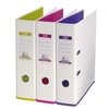 Image de Classeurs à levier Mycolour - dos 80 mm - Coloris blanc - Lot de 10