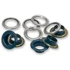 Image de Boîtes de 20 Oillets avec Rondelles 11 mm -(...) - Marine Bleu
